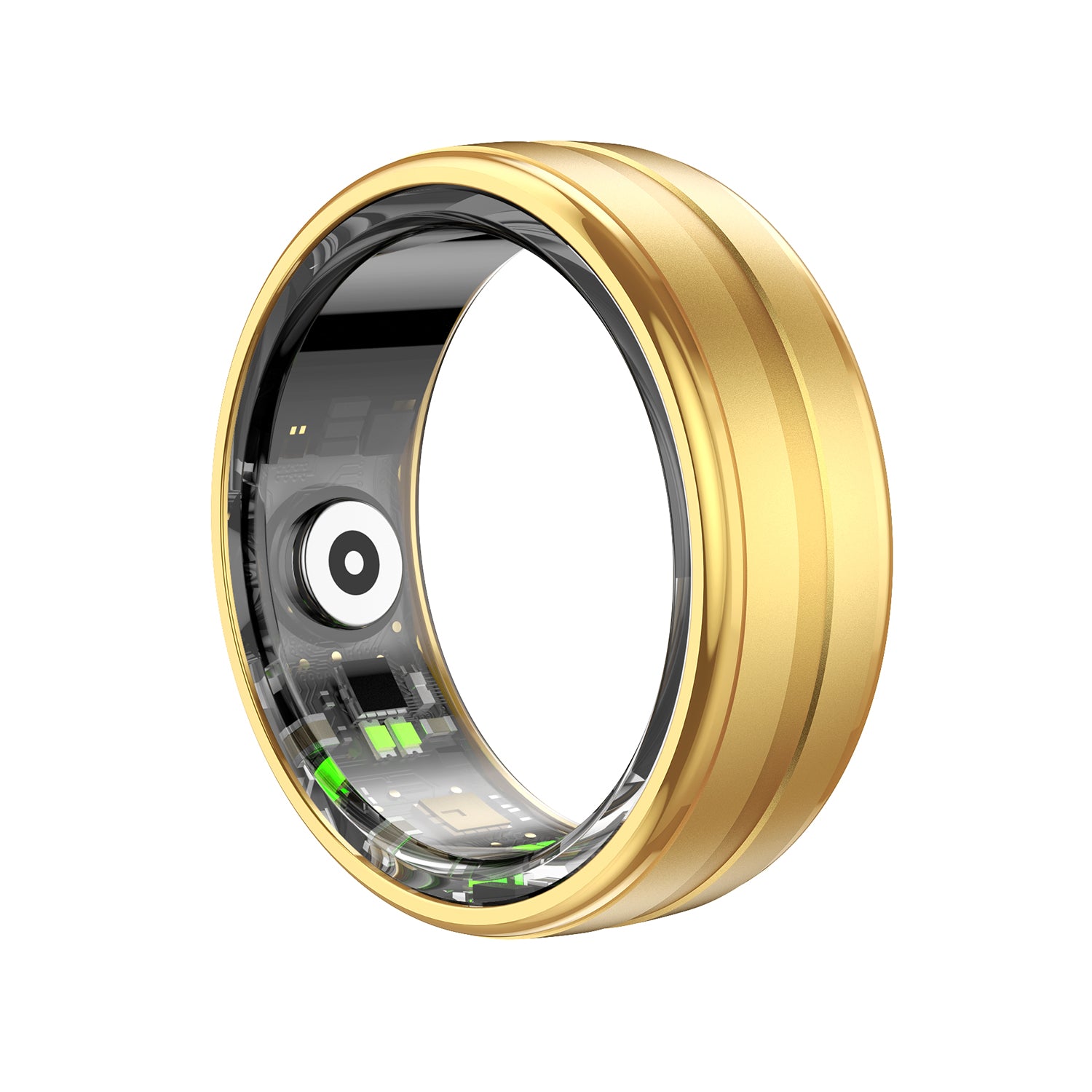 C401 Smart Ring advanced display screen technology crystal visibility premium design